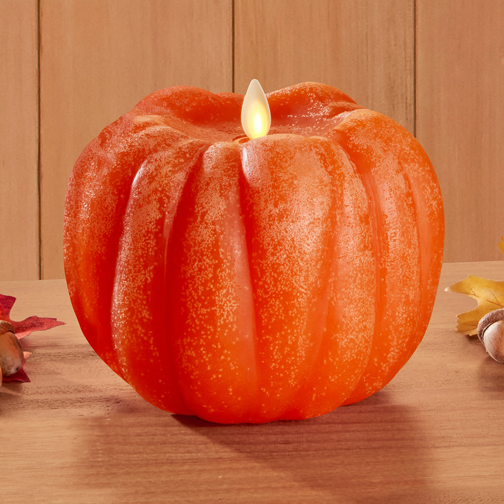 Luminara Pumpkin Candle