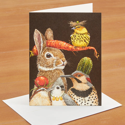 Hester & Cook Greeting Card, Harvest Party