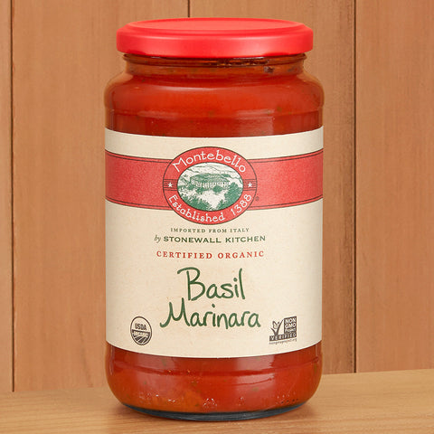 Montebello Organic Basil Marinara Sauce