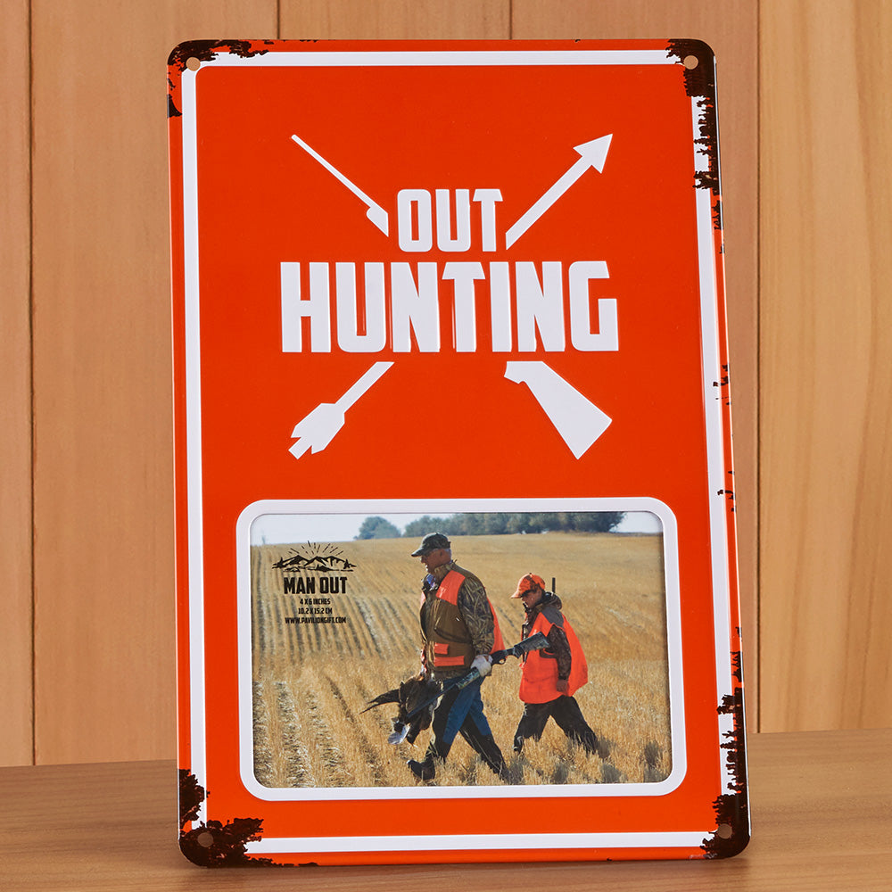 Street Sign-Style Picture Frame, Out Hunting