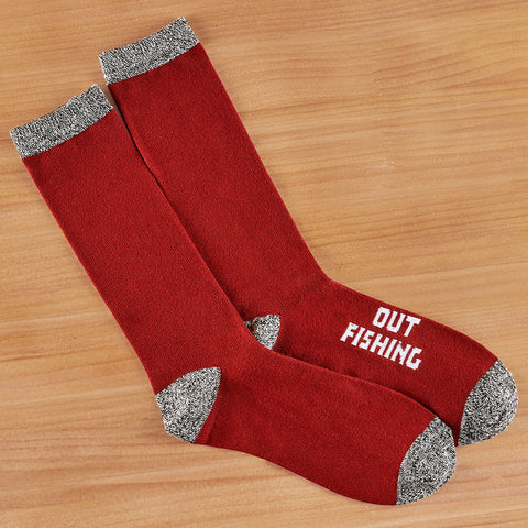 Man Out Men's Crew Socks