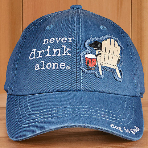 Dog Is Good Cap, Never Drink Alone