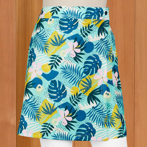 Charlie Paige Women's Essential Beach Wrap Skirt, Palm