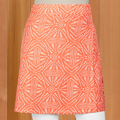 Charlie Paige Women's Essential Beach Wrap Skirt, Coral