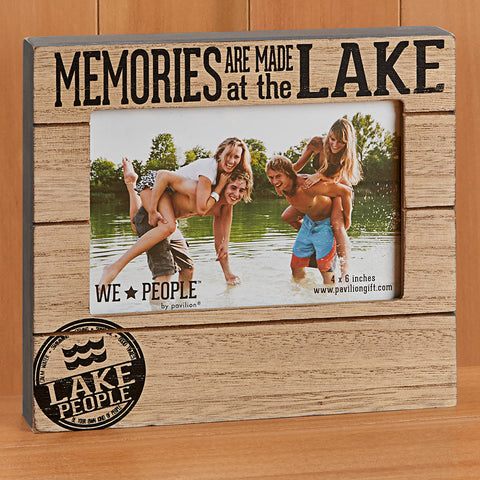 Memories Picture Frame, Lake People