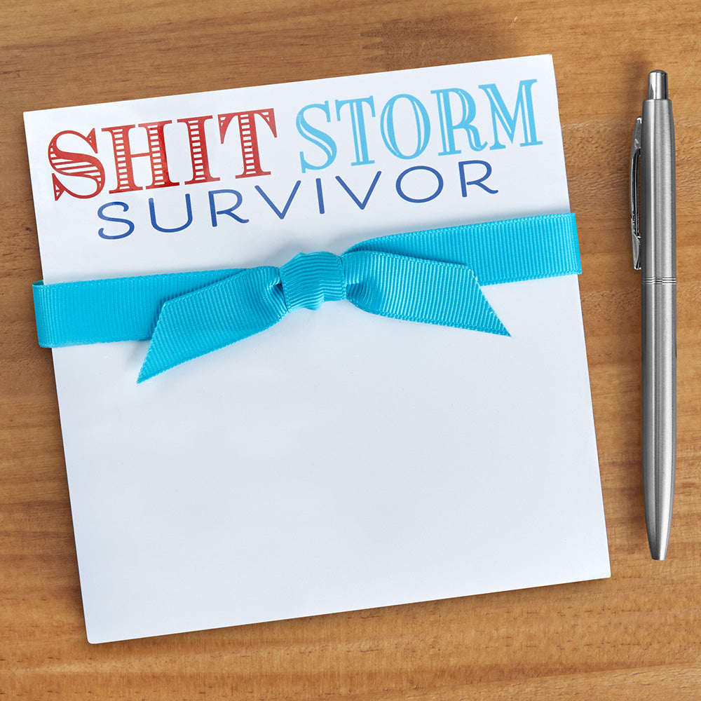 "Shit Storm Survivor" Notepad