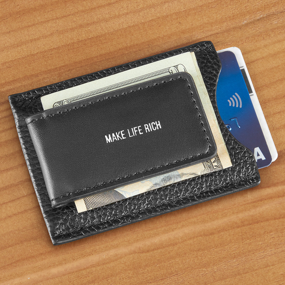 Leather Money Clips To The Nines Manitowish Waters