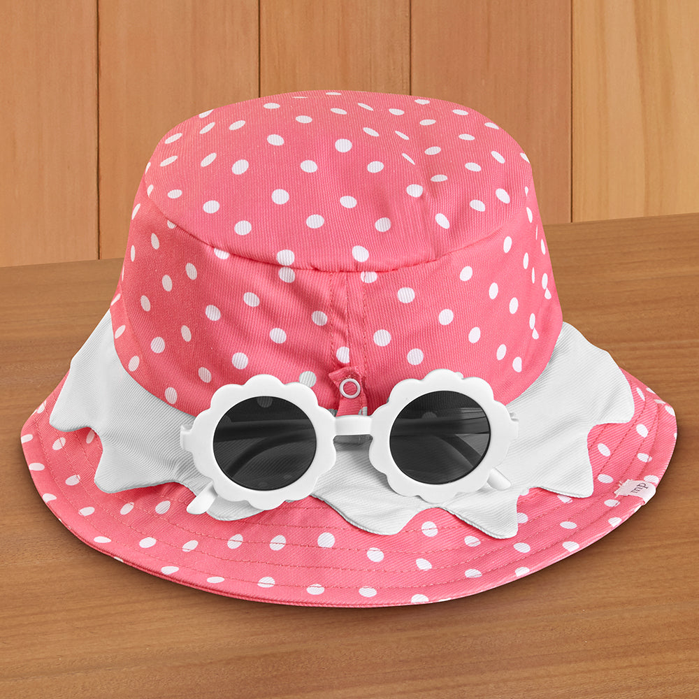 thumbnail image 2 of Toddler Hat Kids Baseball Cap & Sunglasses Set - Adjustable Sun Hat With 100% UV Protection Adjustable Baseball Cap And Sunglasses Set UV Protection 2 of 9