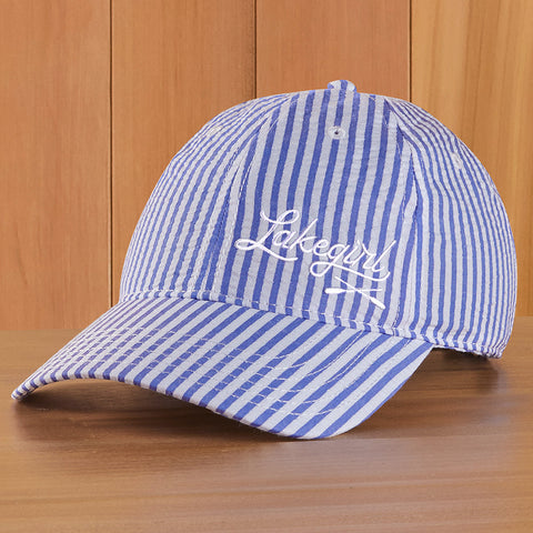 Lakegirl Women's Seersucker Cap