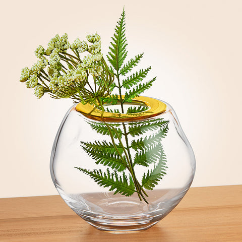 Organic Art Glass Vase