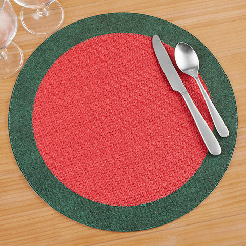 Bodrum Halo Round Vinyl Placemats
