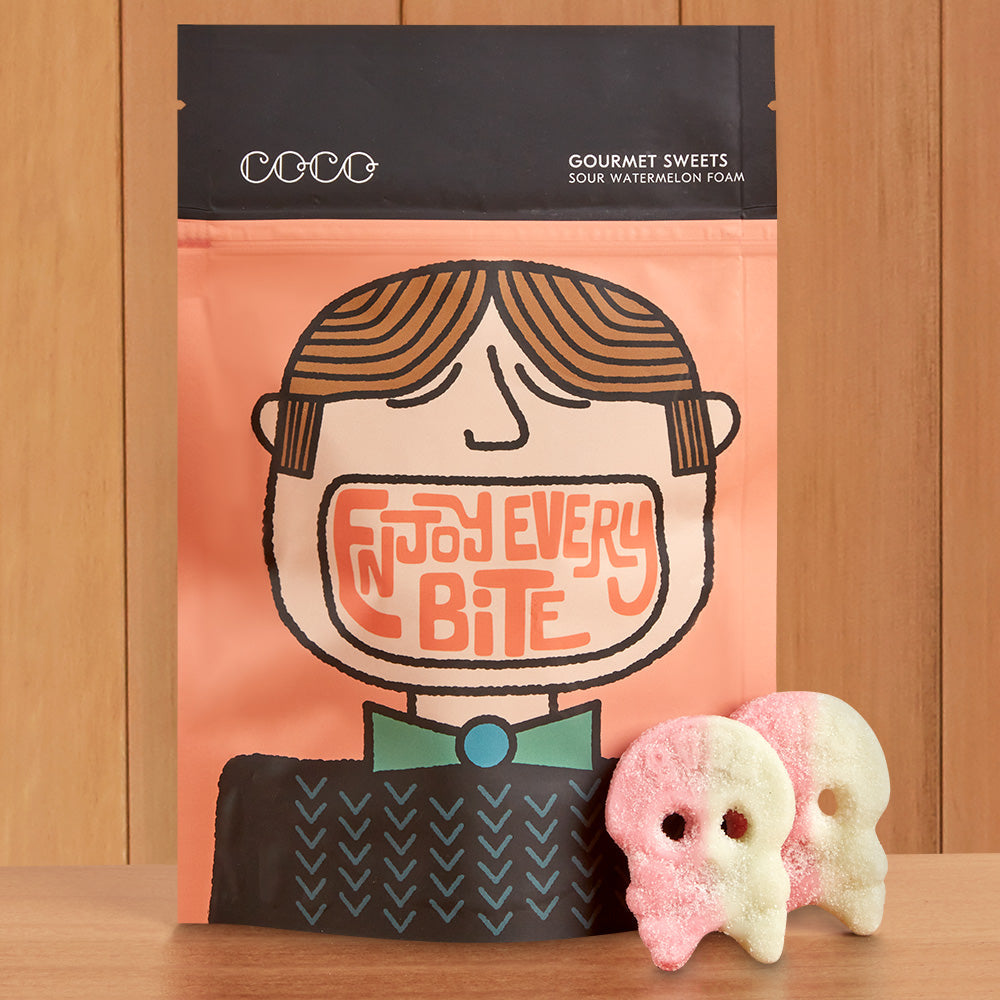 COCO Sour Watermelon Jelly Slices