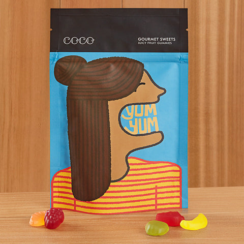 COCO Juicy Fruit Jelly Sweets