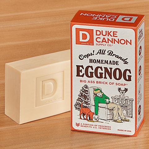 Duke Cannon Big Ass Brick of Soap, Homemade Eggnog
