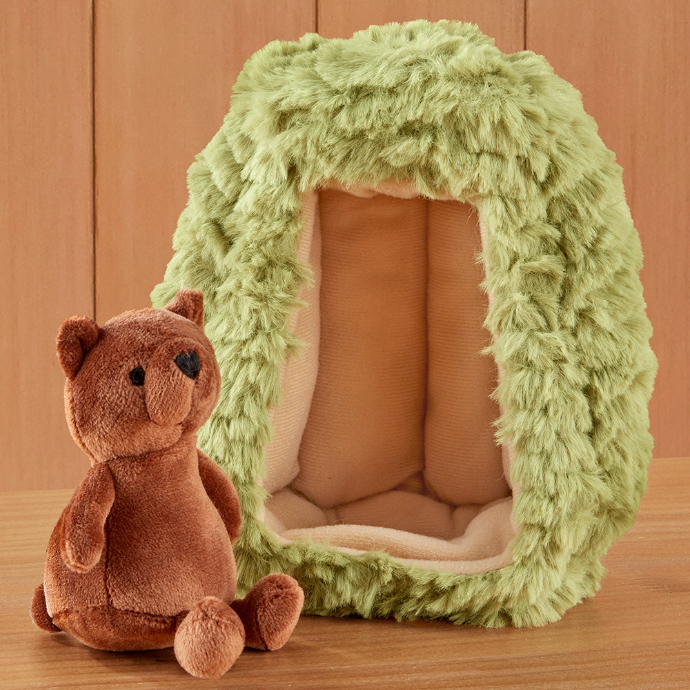 Jellycat Little Legs Plush Toy, Forest Fauna Bear