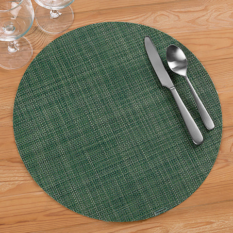 Chilewich Mini Basketweave Round Placemat
