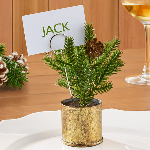 Pine Tree Place Card Holder