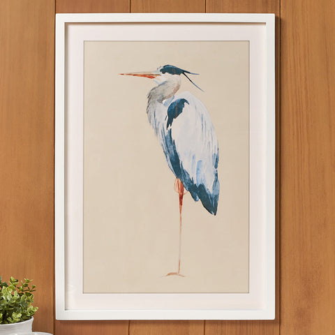 Blue Heron Watercolor Prints