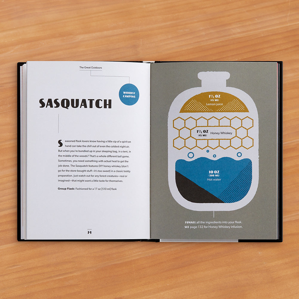 "Flask: 41 Portable Cocktails to Drink Anywhere" by Sarah Baird