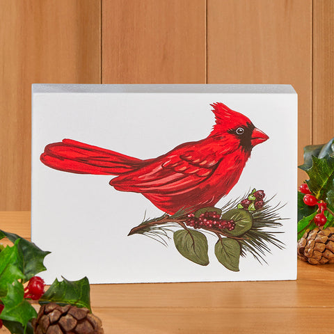 Christmas Cardinal Sign