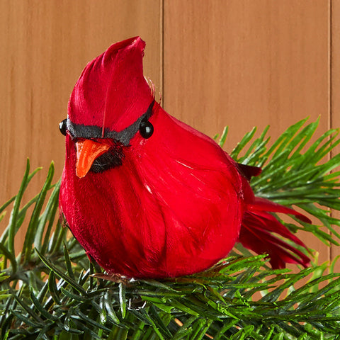 Christmas Cardinal Clip-On Ornament