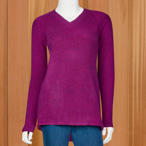 Kinross Cashmere Women's V-Neck Sweater