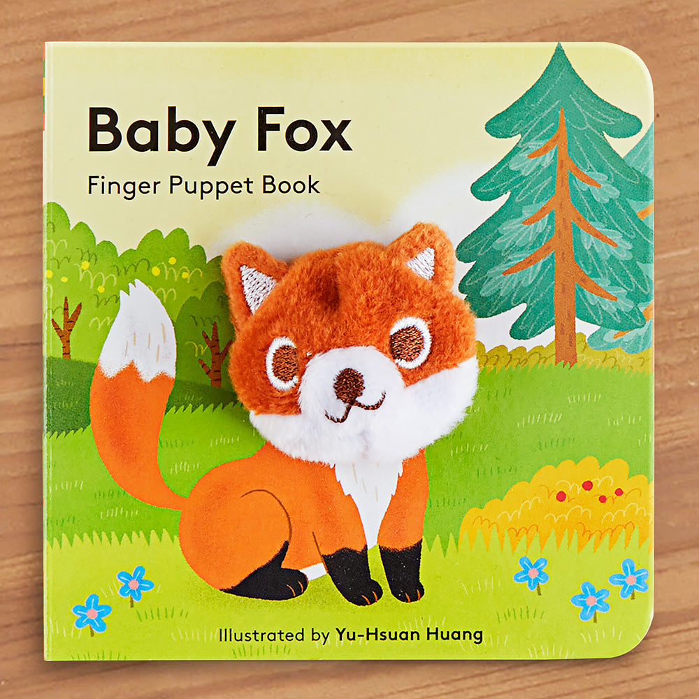  baby fox finger puppet board book to the nines manitowish waters