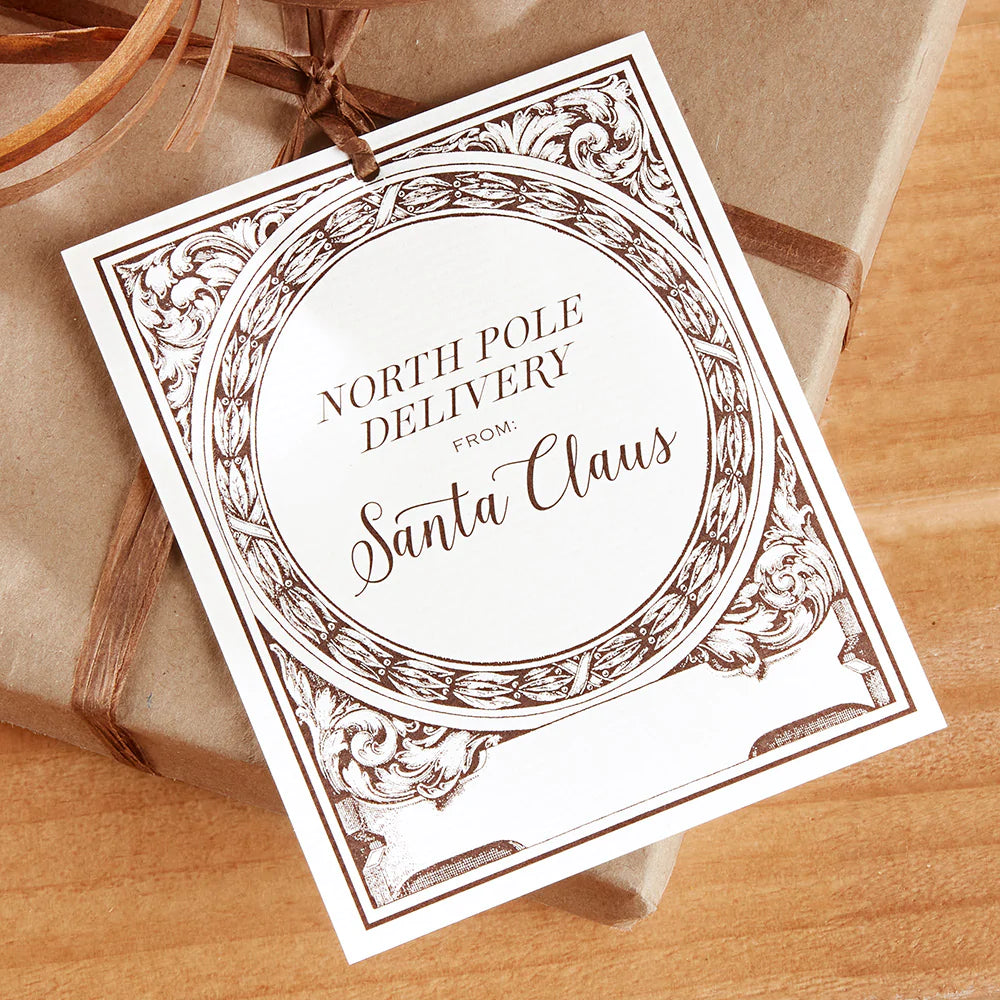 Alexa Pulitzer Gift Tags, Delivery from Santa Claus