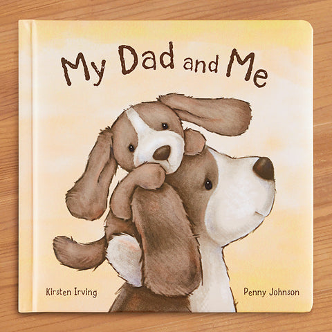 "My Dad and Me" Board Book by Jellycat