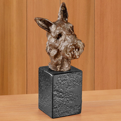 "Man's Best Friend" Iron Dog Bust