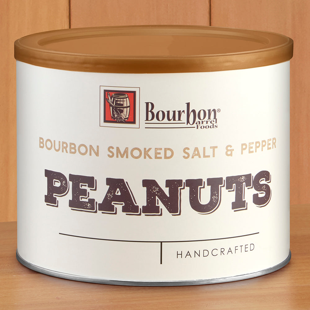 Bourbon Barrel Foods Bourbon Smoked Salt and Pepper Peanuts