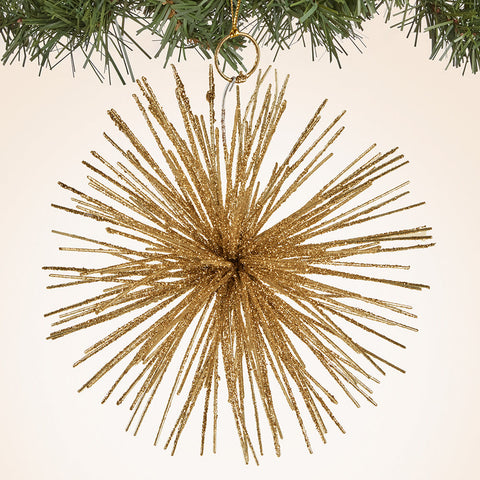 Star Burst Glitter Ornament
