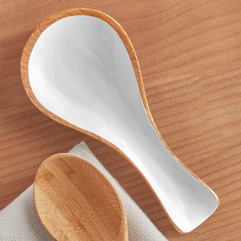 Be Home Madras Enameled Mango Classic Spoon Rest