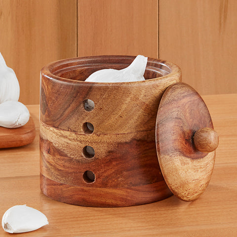 Be Home Bumi Rosewood Garlic Keeper