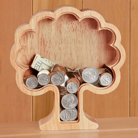 Kikkerland Design Money Tree Savings Bank