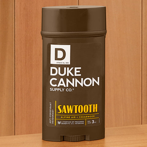 Duke Cannon Antiperspirant Deodorant, Sawtooth