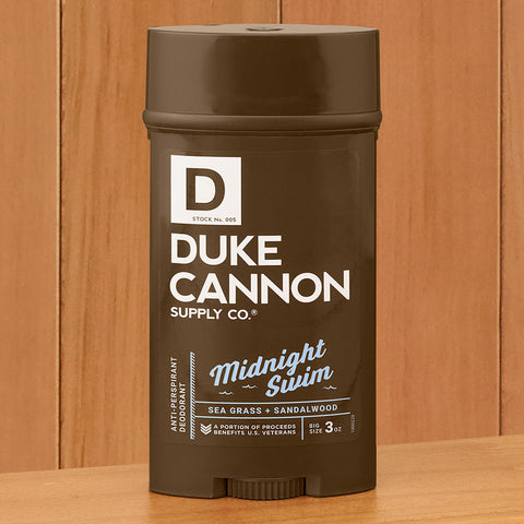 Duke Cannon Antiperspirant Deodorant, Midnight Swim