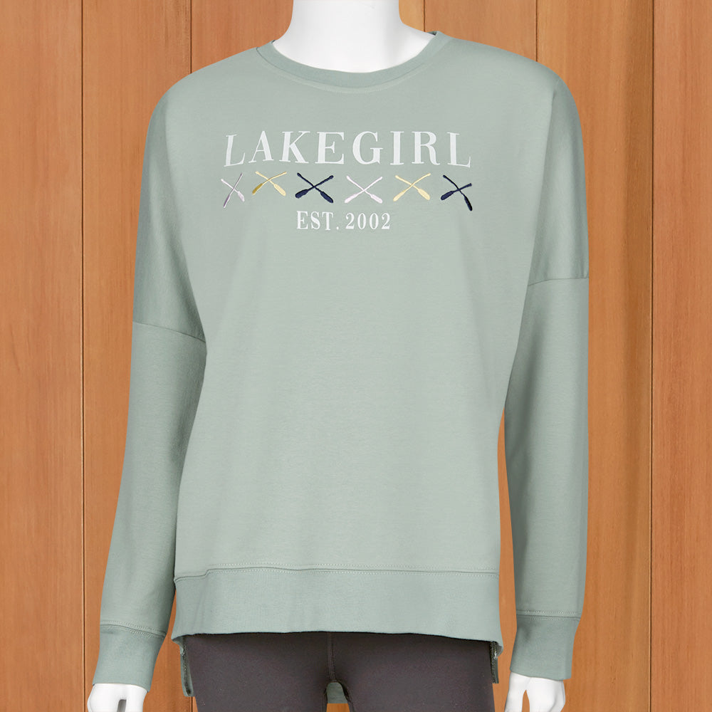 Lakegirl Women's French Terry Paddle Pullover