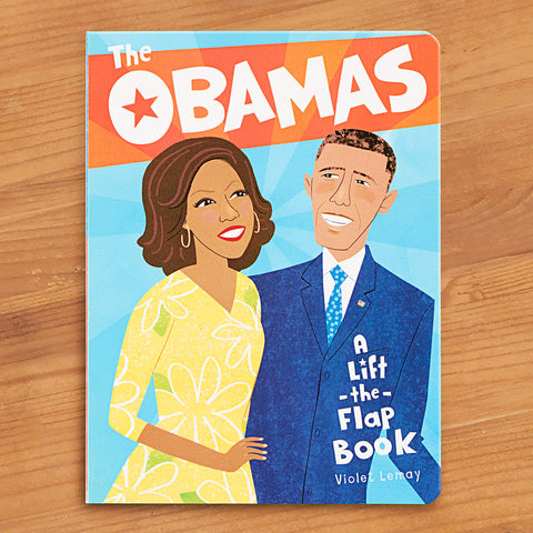 "The Obamas" Children's Lift-the-Flap Book