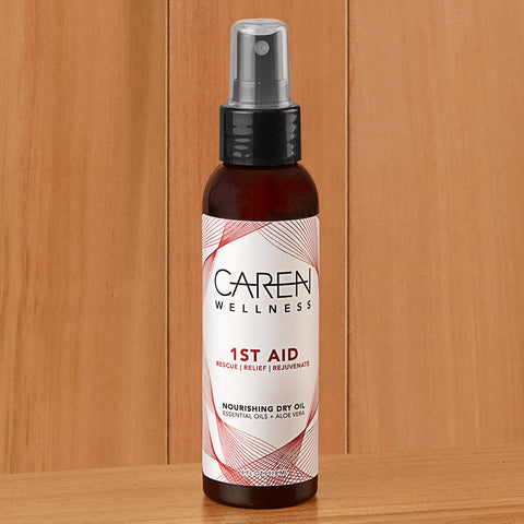 Caren Wellness Nourishing Dry Oil Body Spray, 1st Aid