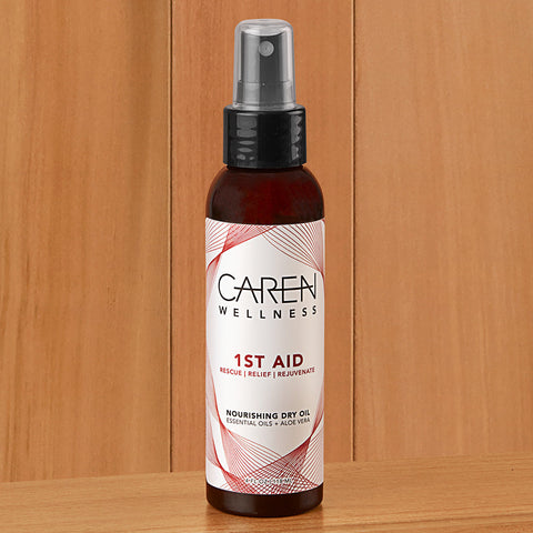 Caren Wellness Nourishing Dry Oil Body Spray, 1st Aid