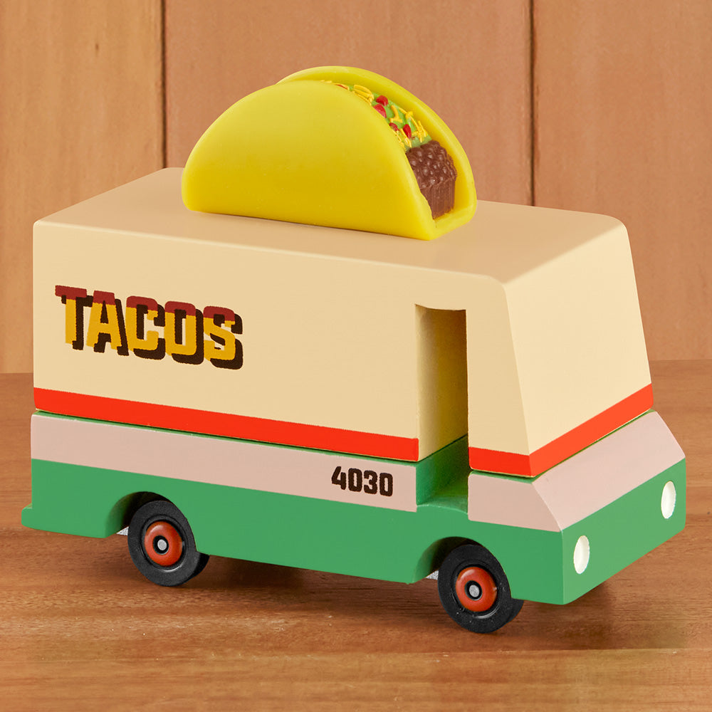 CANDYCAR® Taco Van Wooden Toy Food Truck