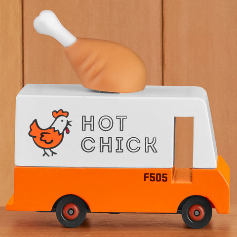 CANDYCAR® Fried Chicken Van Wooden Toy Food Truck