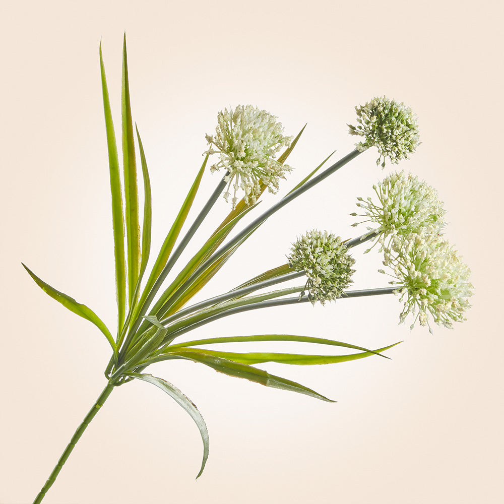 Faux Allium Grass Stem, 29"