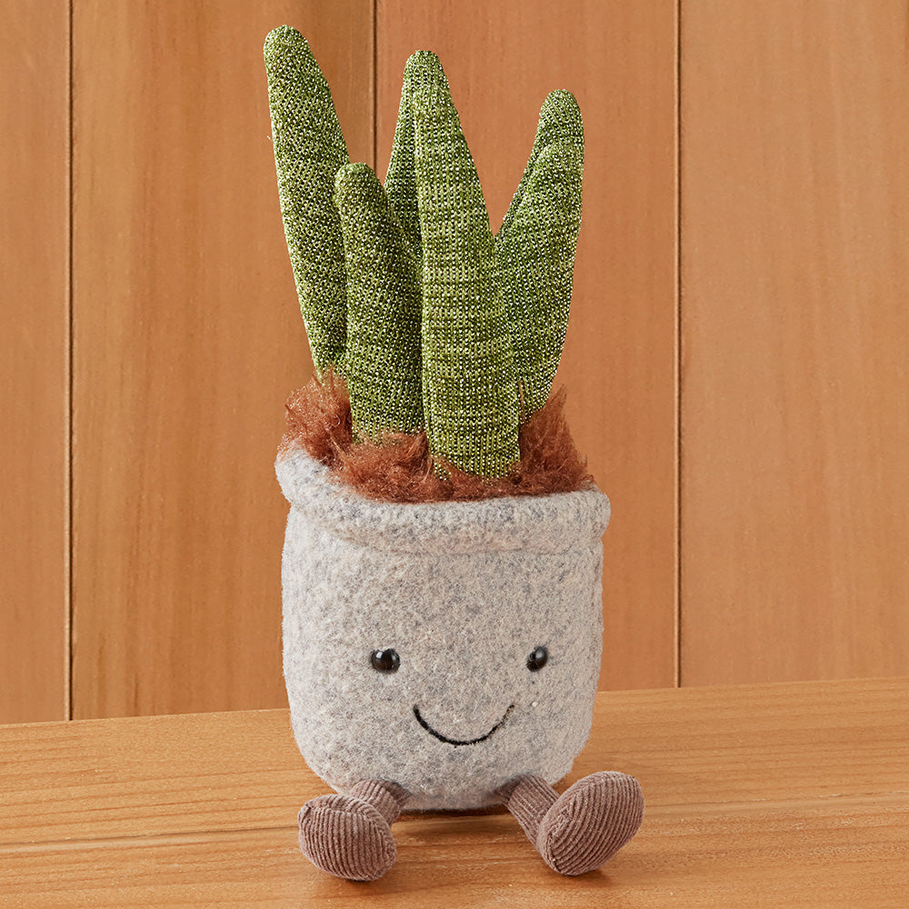 Jellycat Amuseables Plush Toy, Silly Succulent Aloe