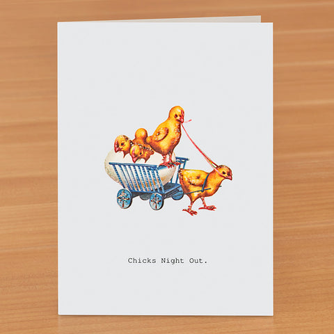 TokyoMilk Greeting Card, Chicks Night Out