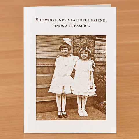 Shannon Martin Birthday Card, Faithful Friend
