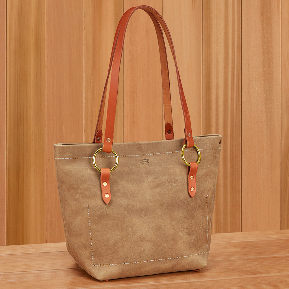 Copper Dot Leather No. 1 Leather Tote
