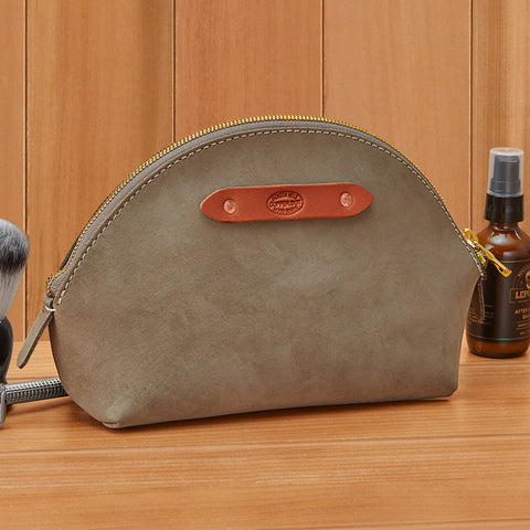 Copperdot Leather Crescent Catch-All Bag