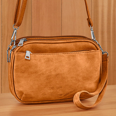 22 Tote Vegan Suede Shoulder Bag